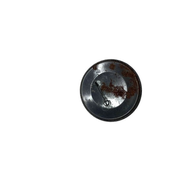 Vintage 1992 Pinback 15,000 Mile Relay Run Eastern Tributary Black White 2.25" D - Picture 5 of 6